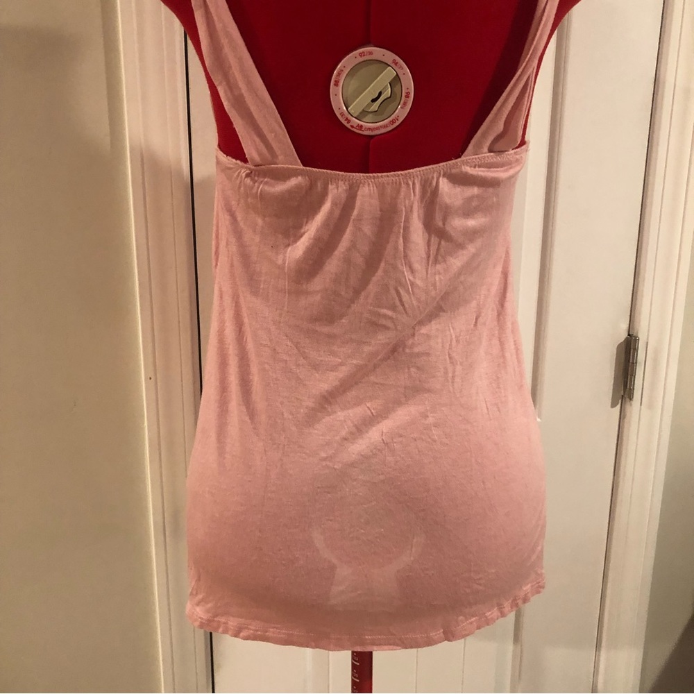 2 FOR $20 Y2K Pink Tank Top With 3D Flowers And Rhinestone Beaded Embellishments - Picture 8 of 10